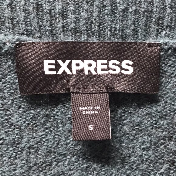 Express Embellished Faux Button-Up Cardigan - Picture 2 of 16